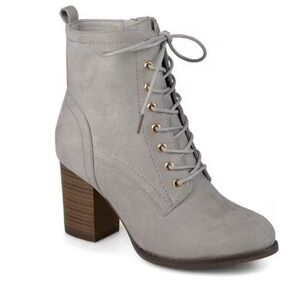 New Journee Collection Baylor Bootie Grey Size 7.5 No Box